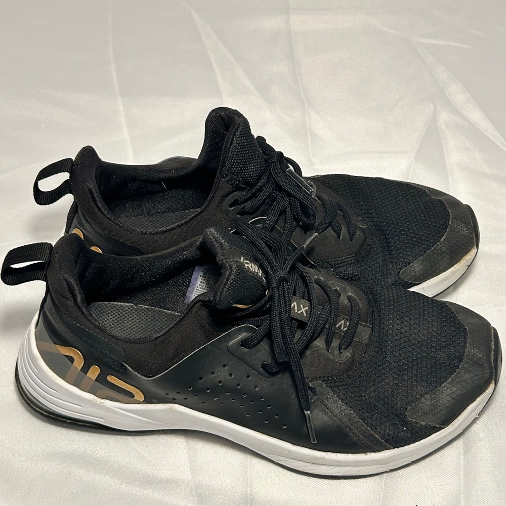 Nike Air Max Bella TR 3 Womens Training Shoes‎ Black Gold CJ0842-005 Size 8 - Picture 4 of 7